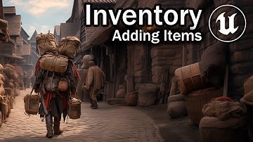 Unreal Engine 5 Tutorial - Inventory System Part 1: Adding Items to Inventory