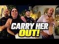 Intoxicated Diner Refuses to Leave—Deputies Carry Her Out