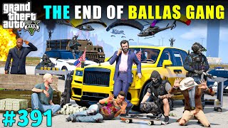 The Biggest War Against Ballas Gang Gta V Gameplay Gta 5