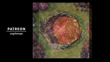 Four Well battlemaps for D&D, Pathfinder or other TTRPGs using Fantasy Grounds for LOS