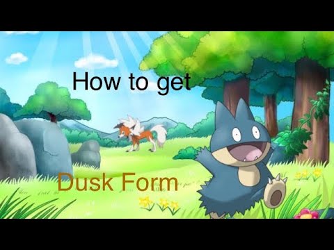 How to get lycanroc dusk form!!! - YouTube