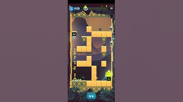 Lemmings: World 3 Level 3 (W 3 - 3) Lemmings W 3 - 3 Lemmings 3 - 3