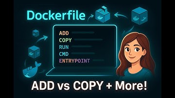 "Dockerfile Secrets Revealed: ADD vs COPY, RUN vs CMD, CMD vs ENTRYPOINT Explained!" #dockerfile