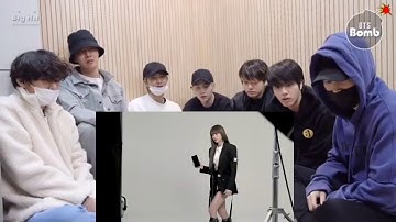 BTS - reaction - BlackPink - Lisa & BamBam on AIS 5G #kpop
