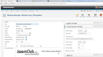 Flickr Slider Joomla Module