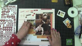 Process Video 86: Scrapbook Layout: Heart Thieves