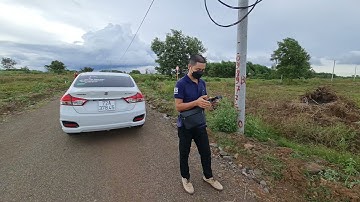 NVT2550 - Bán lô đất 2 mt ngay cổng KCN Đá Bạc, đường nhựa đẹp hiếm có.