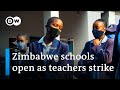 Zimbabwe teachers strike as schools open in COVID