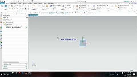 Basic settings of unigraphic NX.12 | InDatails | hindi