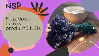 Nežádoucí účinky produktů NSP (Ch)