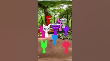 Construction Challenge Incredibox Sprunki Complete the puzzle correctly   Playing with shadows