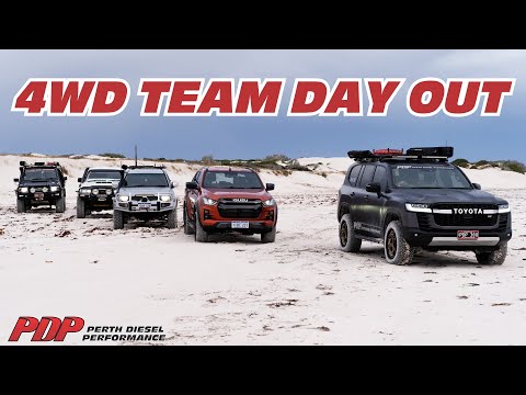 PDP 4WD Team Day Out! | 300 Series BOGGED!