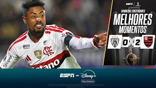 FLAMENGO É FATAL NO SEGUNDO TEMPO, BATE DEL VALLE E ENCAMINHA VAGA | MELHORES MOMENTOS