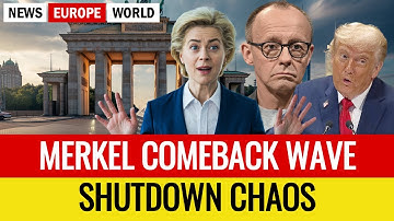 Germany in shock: Merkel comeback talk and major operation in Saxony.