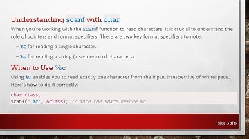 Understanding the Use of char in Switch Statements in C