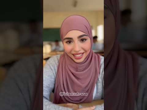 Islam Schoolgirl Student Pupil Classmates 