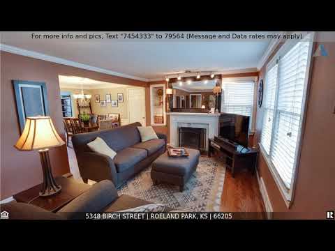 5348 Birch Street, Roeland Park, KS home video tour