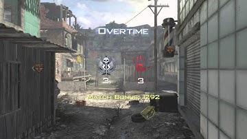 MW2 Favela Cross Map Bill