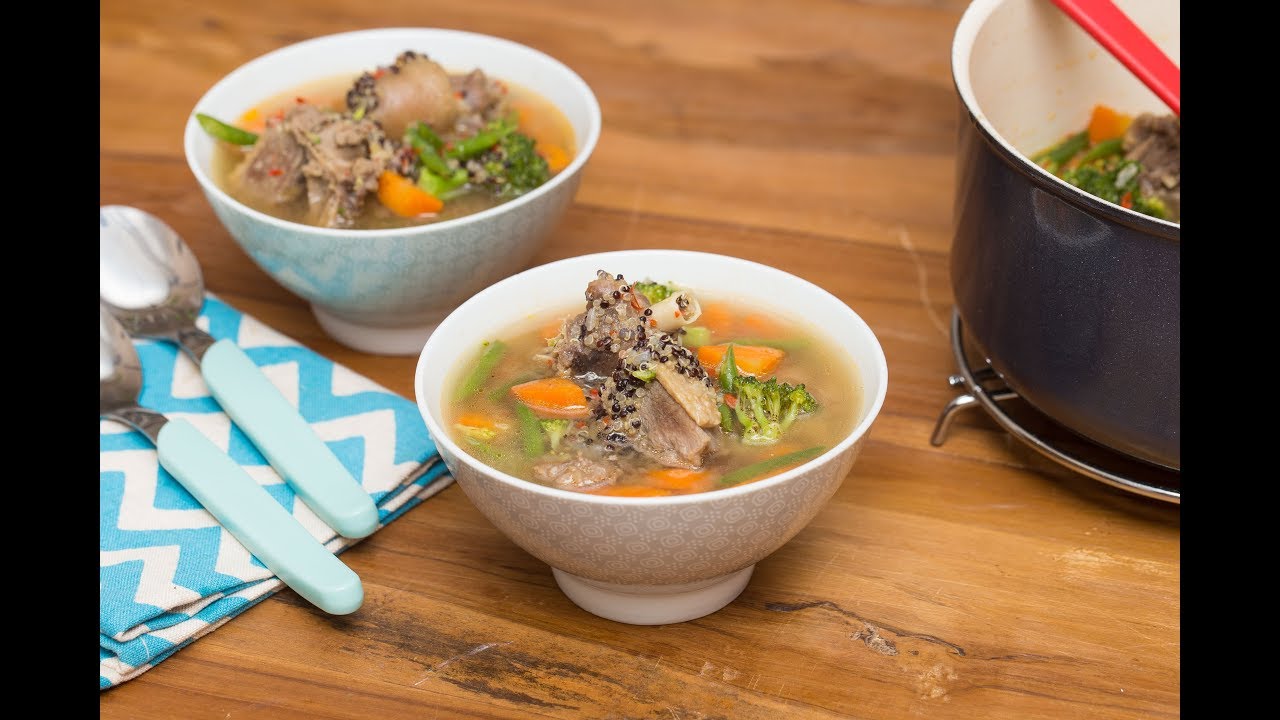 DUCK AND QUINOA VEGETABLE SOUP YouTube