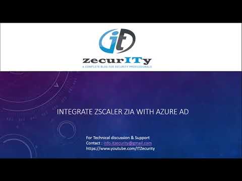 Integrate Zscaler ZIA with Azure AD