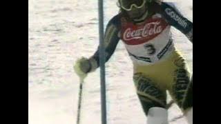 Pernilla Wiberg wins gold in the combined (Sierra Nevada 96)