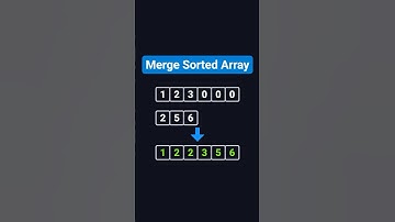 Merge Sorted Array | Coding Interview Must-Know