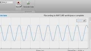 Automate Data Acquisition in MATLAB Using the Analog Input Recorder App screenshot 3