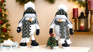 Snowman. DIY Winter Wonderland: Stitching a Cozy Snowman with Exclusive Etsy Templates! 🛒❤️