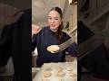 Making my neighbors my favorite almond croissant cookies! #baking #dessert #recipe