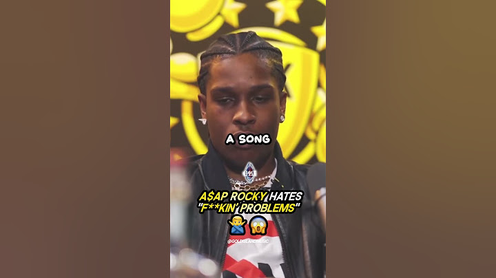 A$AP Rocky HATES "F**kin' Problems" 🙅‍♂️