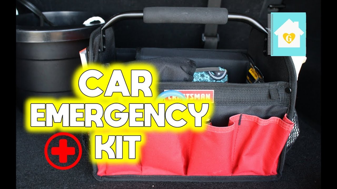 MY CAR EMERGENCY KIT EMERGENCY READINESS WHEN TRAVELING YouTube