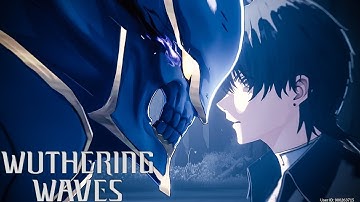 Rover Meets Baizhi & Fights Tacet Discord Cutscene Animation | Wuthering Waves 1.0