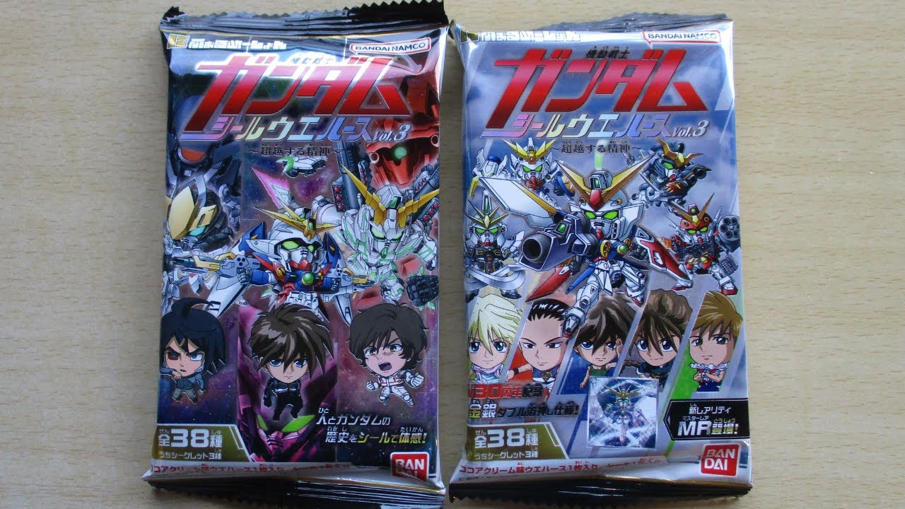 開封！【BANDAI】にふぉるめーしょん【機動戦士ガンダム シール