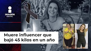 Muere 'Drika', influencer brasileña conocida por bajar 45 kilos en un año