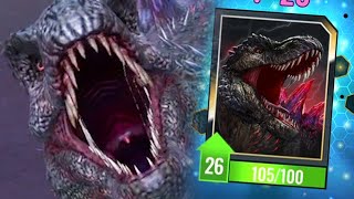 LEVELLING UP GODZILLA REX!!! - Jurassic World Alive