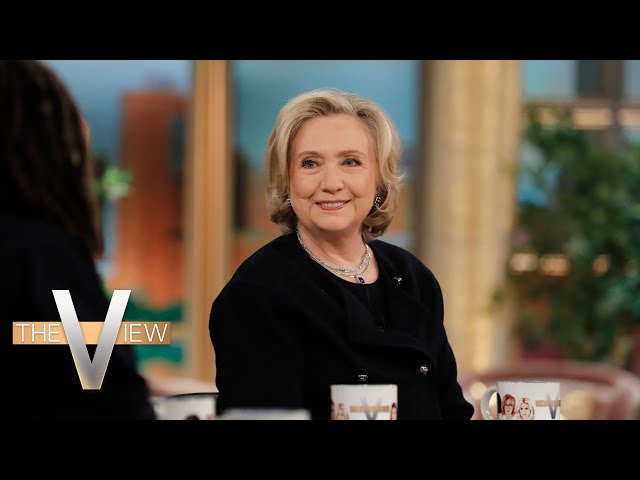 Hillary Clinton Explains Her Recent Comments on the Israel-Hamas War | The View class=