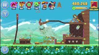 Angry Birds Friends Level 7 Tournament 1394 three stars NO POWER-UP walkthrough 2024-05-13