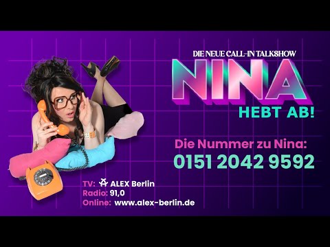 Nina hebt ab!