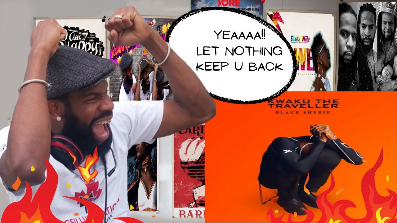 Black Sherif - Kwaku The  Traveller ( Jiggzy RG Reaction) Pulled Dis Fire Chune Twice 🔥🔥🔥🚒