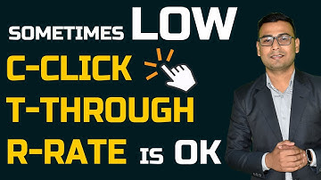 Sometime Low CTR is ok ? (What you Think about it ?)