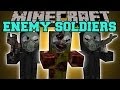 Minecraft: ENEMY SOLDIERS (ROCKET LAUNCHER, SNIPER RIFLE, & MORE!) Mod Showcase