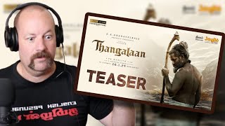 Thangalaan - Teaser Reaction | Chiyaan Vikram | K E Gnanavelraja |Pa Ranjith|G V Prakash |Dad's Den