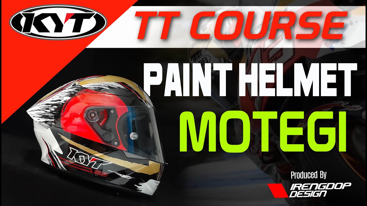 HOW TO PAINT HELMET MOTEGI KYT TT COURSE YouTube how-to-paint-helmet-motegi-kyt-tt-course-youtube