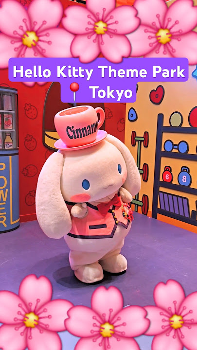 Sanrio Puroland 🎀 The Cutest Tokyo Theme Park! 🌸 #kawaii #hellokitty #japan #sanriopuroland #tokyo