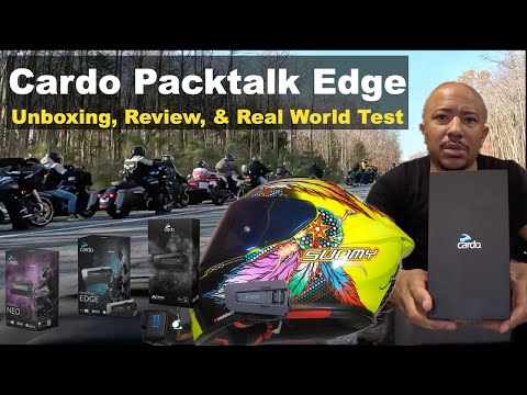 Cardo Packtalk Edge: Unboxing, Installation, and Real Word Usage
