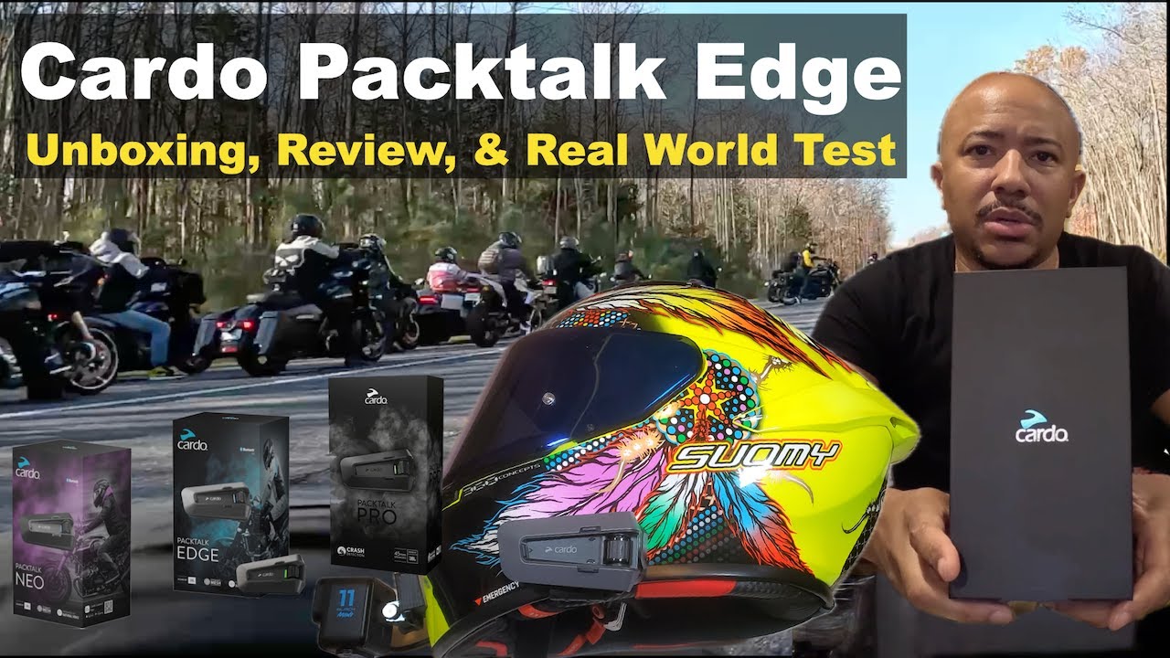 Cardo Packtalk Edge: Unboxing, Installation, and Real Word Usage Test