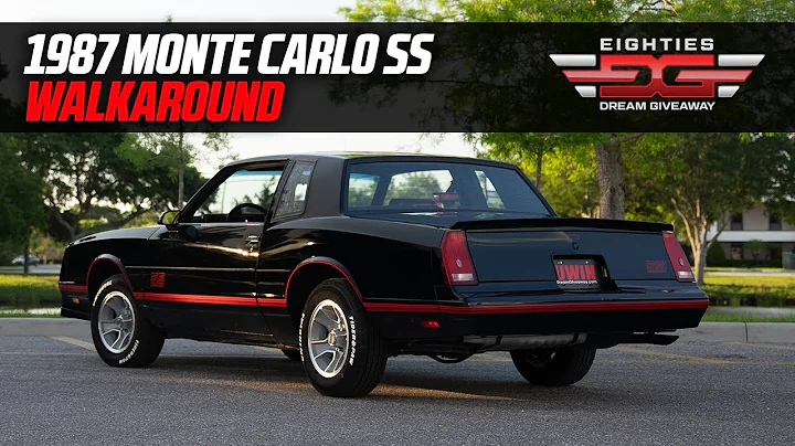 Car Review: 1987 Monte Carlos SS with 600 miles on it. Win it in the Eighties Dream Giveaway!