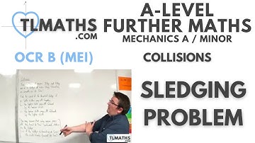 OCR MEI Mechanics Minor E: Collisions: 08 Sledging Problem