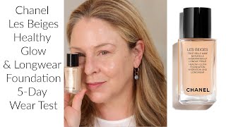 CHANEL Les Beiges Healthy Glow Foundation Review & Wear Test - Over 40