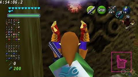 OoT Fire Temple strength block skip